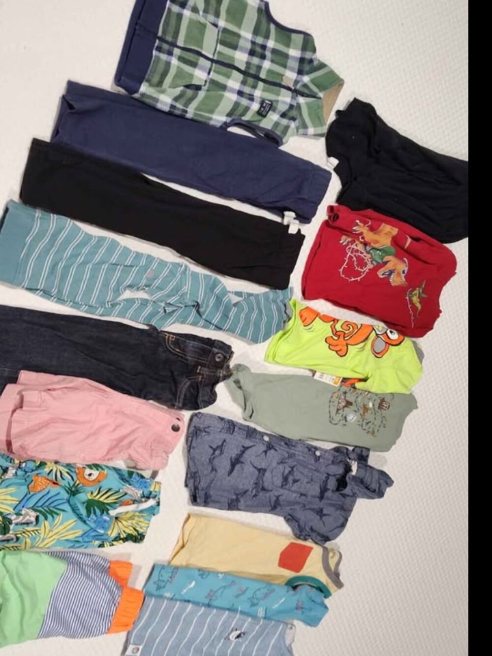 NWT New Baby toddler assorted assortment clothes large bundle set 24M-2T, 16pcs
